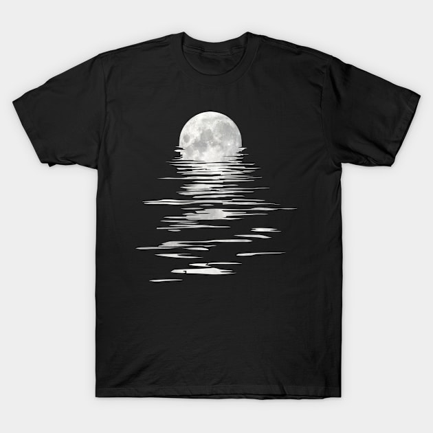 Moon T-Shirt by Teeeshirt